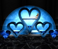 love coeur bleu tigre1